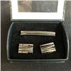 Image 2 : CUFF LINKS & TIE CLIPS LOT (PRONTO UOMO/ STAFFORD)