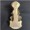 Image 2 : Vintage Brass ‘Shakespeare’ Door Knocker