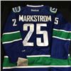 Image 1 : JAKOB MARKSTROM SIGNED VANCOUVER CANUCKS REEBOK JERSEY (JSA COA)