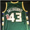 Image 2 : Giannis Antetokounmpo Signed Bucks Jersey (JSA COA)