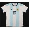 Image 3 : Lionel Messi Signed Argentina Adidas Jersey Inscribed "Leo" (Beckett COA)