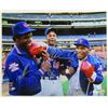 Image 1 : Mike Tyson, Doc Gooden & Darryl Strawberry Signed NY Legends 11X14 Photo (JSA COA)