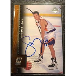 STEVE NASH SIGNED UPPER DECK BASKETBALL CARD