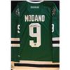 Image 1 : MIKE MODANO SIGNED STARS REEBOK JERSEY (FRAMEWORTH COA)