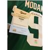 Image 3 : MIKE MODANO SIGNED STARS REEBOK JERSEY (FRAMEWORTH COA)
