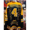 Image 1 : BOBBY ORR SIGNED BRUINS CAREER JERSEY w/ DUAL COA