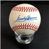 Image 1 : SANDY ALOMAR SIGNED BASEBALL