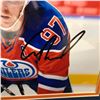 Image 2 : CONNOR McDAVID SIGNED PHOTO FRAMED CARD DISPLAY (BLA COA)