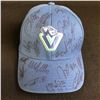 Image 1 : 2017-18 VANCOUVER CANUCKS TEAM SIGNED BALL CAP (SUTTER, DEL ZOTTO, TANEV + MANY MORE...)