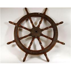Early 20th c.Ships  Wheel, 39