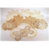 Image 1 : Vintage Crocheted Table Runner, Doilies