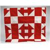 Image 1 : Red Churn Dash Quilt