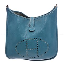 Hermes Clemence Leather Shoulder Bag