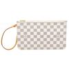 Image 1 : Louis Vuitton Damier Azur Neverfull Pouch