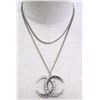 Image 1 : Chanel Large CC Logo Long Necklace
