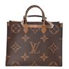Image 1 : Louis Vuitton Reverse Monogram Tote Bag