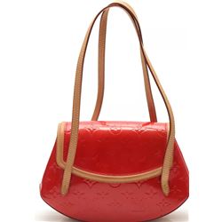 Louis Vuitton Red Monogram, Limited Edition Shoulder Bag