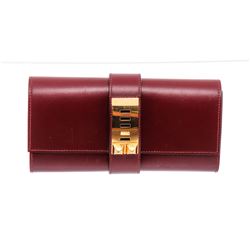 Hermes  Leather Clutch