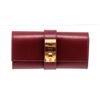 Image 1 : Hermes  Leather Clutch