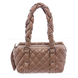 Chanel Leather Bowler Bag