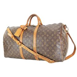 Louis Vuitton Monogram Keepall Bandouliere 55 Duffel