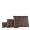 Image 2 : Louis Vuitton Monogram Pochette Set (3)