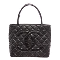 Chanel Quilted Leather Tote