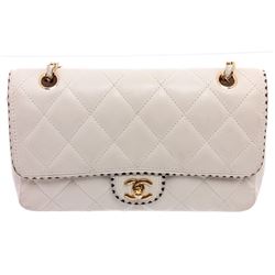 Chanel Calfskin Leather Flap Bag
