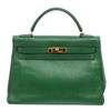 Image 5 : Hermes Leather Kelly 32 Handbag