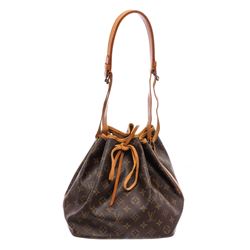 Louis Vuitton  Monogram Drawstring Shoulder Bag