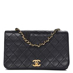 Chanel Lambskin Single Flap Bag