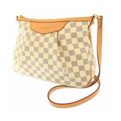 Louis Vuitton Damier Azur PM Shoulder Bag