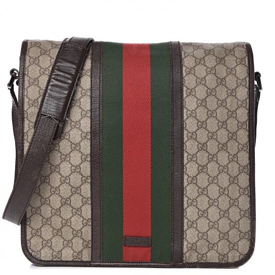 gucci monogram messenger bag
