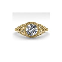1.01 ctw VS/SI Diamond Engagement Ring 18K Yellow Gold