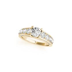 3.05 ctw Certified VS/SI Diamond Ring 18K Yellow Gold