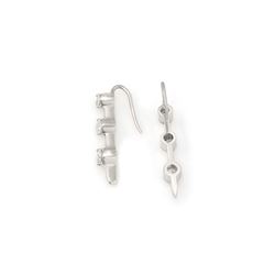 2.0 ctw Certified VS/SI Diamond Earrings 18K White Gold