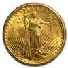 Image 2 : 1907 $20 Saint-Gaudens Gold No Motto MS-63 PCGS (Rough Rider)