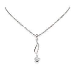 .81 ctw Diamond Necklace 18K White Gold