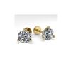 Image 1 : 2.0 ctw Certified VS/SI Diamond Stud Earrings 14K Yellow Gold