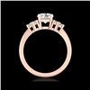 Image 2 : 1.5 ctw VS/SI Diamond Solitaire Ring 18K Rose Gold