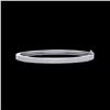 Image 1 : 1.50 ctw Micro Pave VS/SI Diamond Bangle Bracelet 14K White Gold