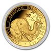 Image 3 : 2018 Somalia 1 oz Gold African Elephant BU