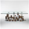 Image 1 : Paul Evans.  Cityscape dining table.  P