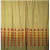 Image 1 : Frank Lloyd Wright.  curtains from the 