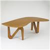 Image 1 : Andre Bloc.  desk.  France, 1951.  oak.