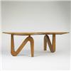 Image 2 : Andre Bloc.  desk.  France, 1951.  oak.