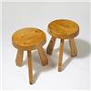 Image 1 : Charlotte Perriand.  stools from Les Ar