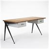 Image 1 : Jean Prouve.  Compass desk.  Ateliers J