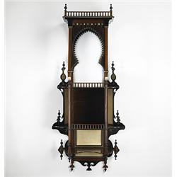 Carlo Bugatti.  hanging wall shelf.  It