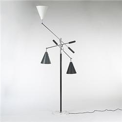 Arredoluce.  Three Arm floor lamp.  Ita